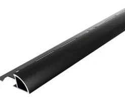 DURAL Abschlussprofil Durondell schwarz 250 x 8 mm