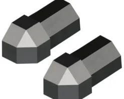DURAL Außenecke Duraplus Diamond schwarz 2 x 11 mm