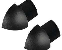 DURAL Außenecke Durondell schwarz 2 x 10 mm
