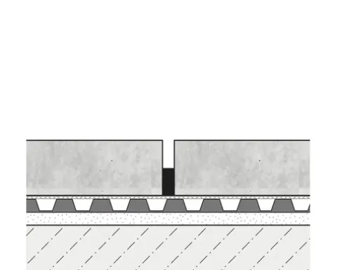 Dural Drainagematte DURABASE DR100 ++ schwarz 100 cm breit 12,5 m lang Meterware