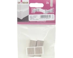 Eckenstäbchen SF422 PVC Risseiche 16,5x16,5x40 mm