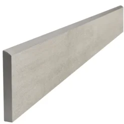 Ecoceramic Feinsteinzeug Sockel Baltimore 7 x 60 cm Ceniza matt