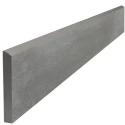 Ecoceramic Feinsteinzeug Sockel Baltimore 7 x 60 cm Gris matt