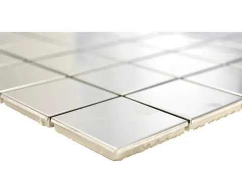 Edelstahlmosaik XCE 48D silber 29,8x29,8 cm