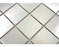 Edelstahlmosaik XCE 48D silber 29,8x29,8 cm