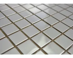 Edelstahlmosaik XCE 23G silber 29,8x29,8 cm