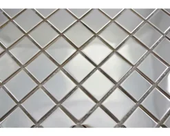Edelstahlmosaik XCE 23G silber 29,8x29,8 cm
