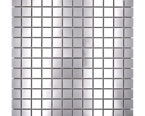Edelstahlmosaik XCE 23G silber 29,8x29,8 cm