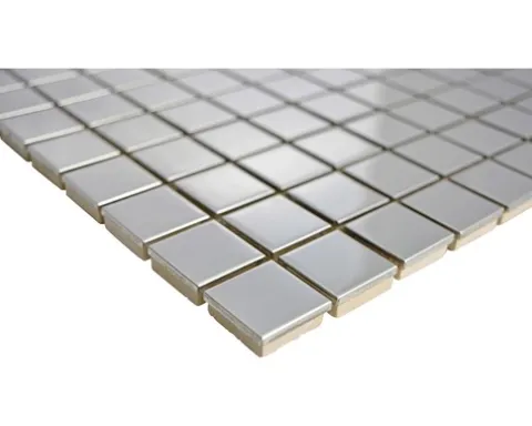 Edelstahlmosaik XCE 23G silber 29,8x29,8 cm