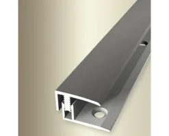 Endprofil 557 Alu eloxiert edelstahl 200 cm