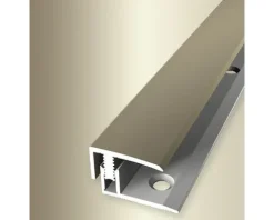 Endprofil 557 Alu eloxiert sand 100 cm