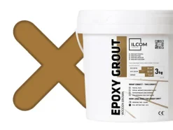 Epoxidharzmörtel zum Füllen von Fugen - Hellbraun - 3Kg