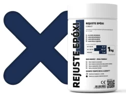 Epoxidharzmörtel zum Füllen von Fugen - Kobaltblau - 1Kg