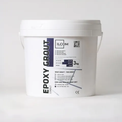 Epoxidharzmörtel zum Füllen von Fugen - Kobaltblau - 3Kg