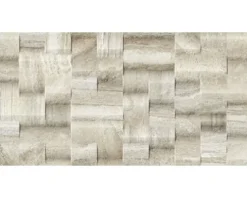 Feinsteinzeug Dekorfliese Portman almond 32 x 62,5 cm