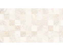 Feinsteinzeug Dekorfliese Quarzite blanco 32 x 62,5 x 0,9 cm