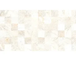 Feinsteinzeug Dekorfliese Quarzite blanco 32 x 62,5 x 0,9 cm