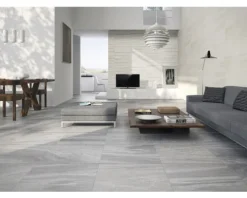 Feinsteinzeug Dekorfliese Sahara Blanco 32 x 62,5 cm