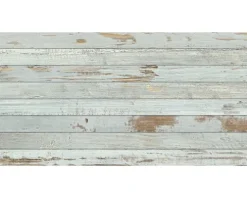 Feinsteinzeug Dekorfliese Tribeca wall aqua 32 x 62,5 x 0,9 cm