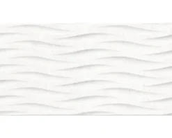 Feinsteinzeug Dekorfliese Varana blanco 32 x 62,5 cm