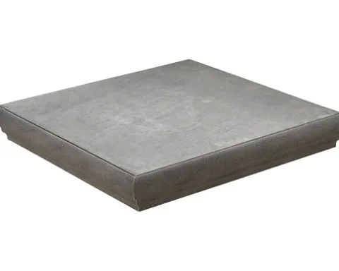 Feinsteinzeug Florentiner Stufenfliese Ecke Rustic Gris 33,15 x 33,15 cm