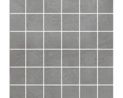 Feinsteinzeug Mosaik Cementine grau 30 x 30 x 0,9 cm matt R10B