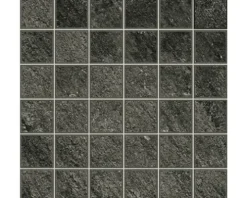 Feinsteinzeugmosaik Discovery Carbon 30x30 cm