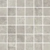 Feinsteinzeug Mosaik Montreal Silver matt 30 x 30 cm