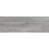 Feinsteinzeug Stufenfliese San Remo Ash 29,5 x 120 cm