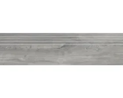 Feinsteinzeug Stufenfliese San Remo Ash 29,5 x 120 cm
