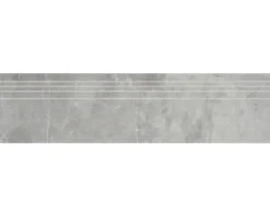 Feinsteinzeug Treppenstufe Discreet 29,5 x 120 x 0,9 cm gris