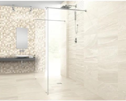 Feinsteinzeug Wandfliese Sahara Beige 32 x 62,5 cm