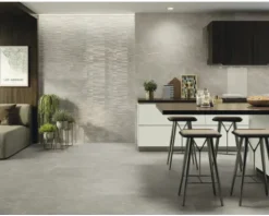 Feinsteinzeug Wand- und Bodenfliese Always Taupe Natural 120x120 cm
