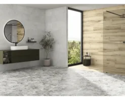 Feinsteinzeug Wand- und Bodenfliese ARENDAL Beech rektifiziert 119.5 x 22.7 x 0,97 cm