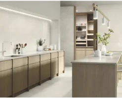Feinsteinzeug Wand- und Bodenfliese Fresh Ivory Pulido 120x120 cm