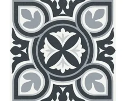 Feinsteinzeug Wand- und Bodenfliese Heritage taco black in 76 verschiedenen Motiven 16,5 x 16,5 cm