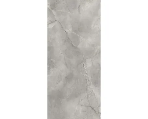 Feinsteinzeug Wand- und Bodenfliese Lido 279,7 x 119,7 cm silver poliert