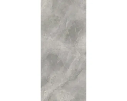 Feinsteinzeug Wand- und Bodenfliese Lido 279,7 x 119,7 cm silver poliert