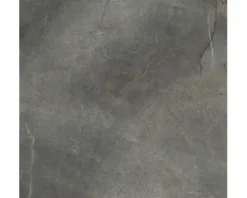 Feinsteinzeug Wand- und Bodenfliese Lido 119,7 x 119,7 x 0,8 cm graphit matt rektifiziert (Nenngröße 120x120 cm)