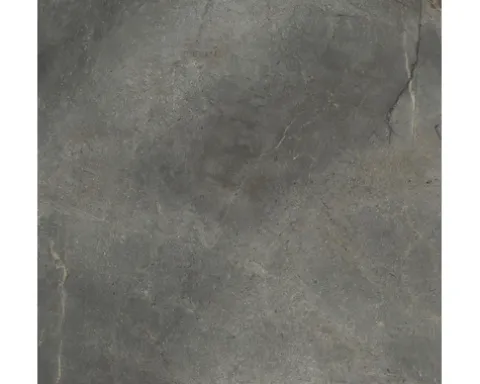 Feinsteinzeug Wand- und Bodenfliese Lido 119,7 x 119,7 x 0,8 cm graphit matt rektifiziert (Nenngröße 120x120 cm)