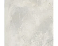 Feinsteinzeug Wand- und Bodenfliese Lido 119,7 x 119,7 x 0,8 cm weiß glänzend rektifiziert (Nenngröße 120x120 cm)