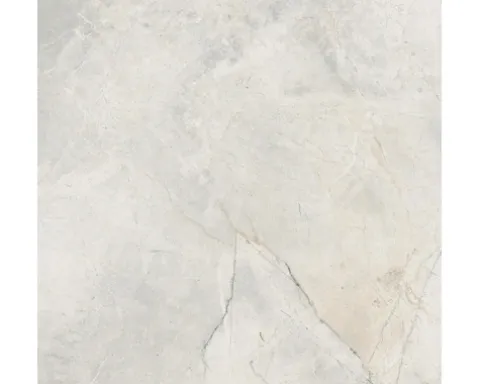Feinsteinzeug Wand- und Bodenfliese Lido 119,7 x 119,7 x 0,8 cm weiß matt rektifiziert (Nenngröße 120x120 cm)
