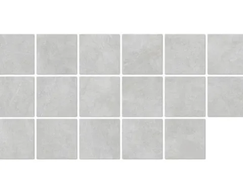 Feinsteinzeug Wand- und Bodenfliese MARSEILLE light grey matt rektifiziert 59.5 x 59.5 x 0.95 cm