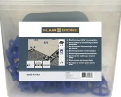 FLAIRSTONE Verlege- und Nivelliersystem-Set für Terrassenplatten (Set = 10 Plattenlager)