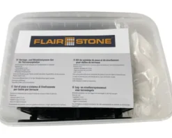 FLAIRSTONE Verlege- und Nivelliersystem-Set für Terrassenplatten (Set = 10 Plattenlager)