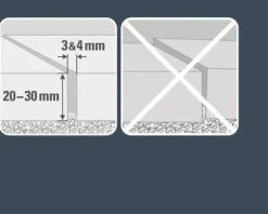 FLAIRSTONE Verlege- und Nivelliersystem-Set für Terrassenplatten (Set = 10 Plattenlager)