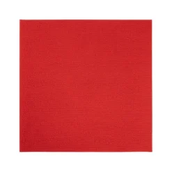 FLOORDIREKT Nadefilz-Teppichfliese Scene - Selbstklebend - 40 x 40 cm - Rot