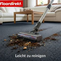 Floordirekt Nadelfilz-Teppich Malta - Rollenware - Bodenbelag aus Nadelvlies - Anthrazit - 200 x 3000 cm