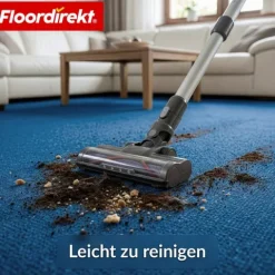 Floordirekt Nadelfilz-Teppich Malta - Rollenware - Bodenbelag aus Nadelvlies - Dunkelblau - 200 x 3000 cm