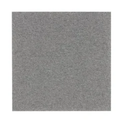 FLOORDIREKT Nylon Teppichfliese Edinburgh - 50 x 50 cm - Selbstliegend - Hellgrau